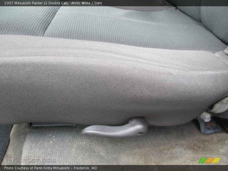 Arctic White / Slate 2007 Mitsubishi Raider LS Double Cab