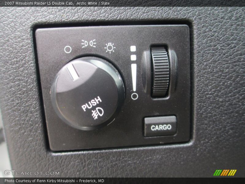 Arctic White / Slate 2007 Mitsubishi Raider LS Double Cab