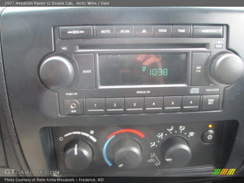 Arctic White / Slate 2007 Mitsubishi Raider LS Double Cab