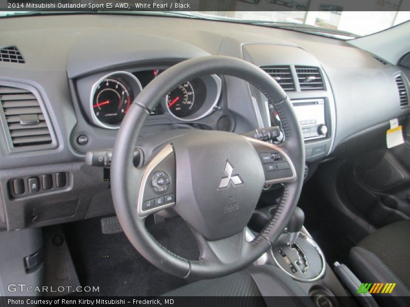 Dashboard of 2014 Outlander Sport ES AWD