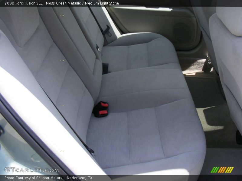 Moss Green Metallic / Medium Light Stone 2008 Ford Fusion SEL