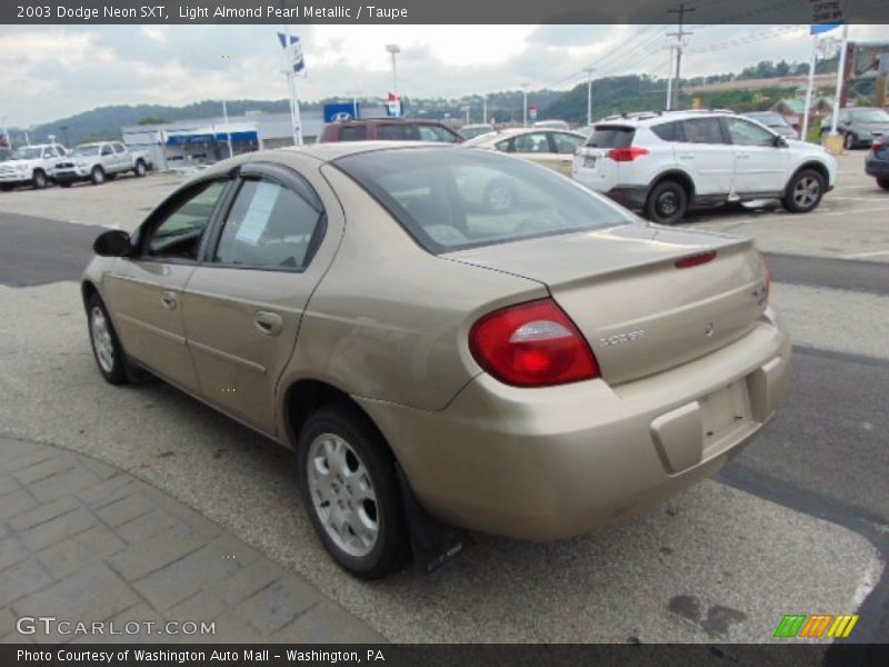 Light Almond Pearl Metallic / Taupe 2003 Dodge Neon SXT
