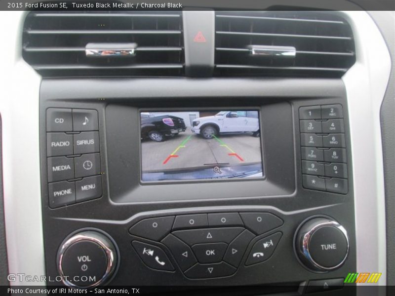 Tuxedo Black Metallic / Charcoal Black 2015 Ford Fusion SE