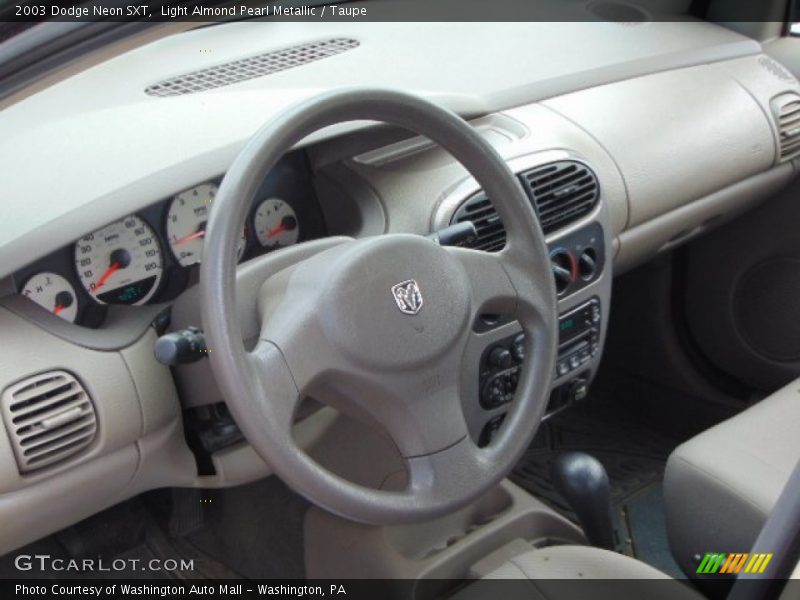 Light Almond Pearl Metallic / Taupe 2003 Dodge Neon SXT