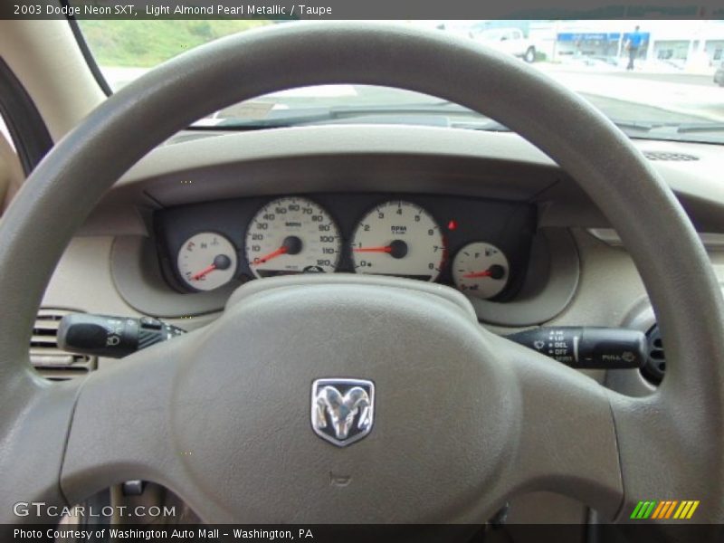 Light Almond Pearl Metallic / Taupe 2003 Dodge Neon SXT