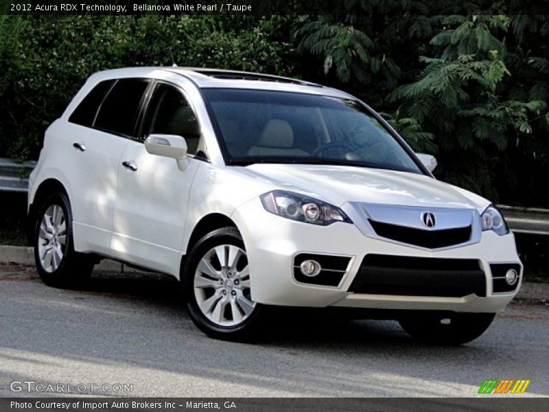 Front 3/4 View of 2012 RDX Technology