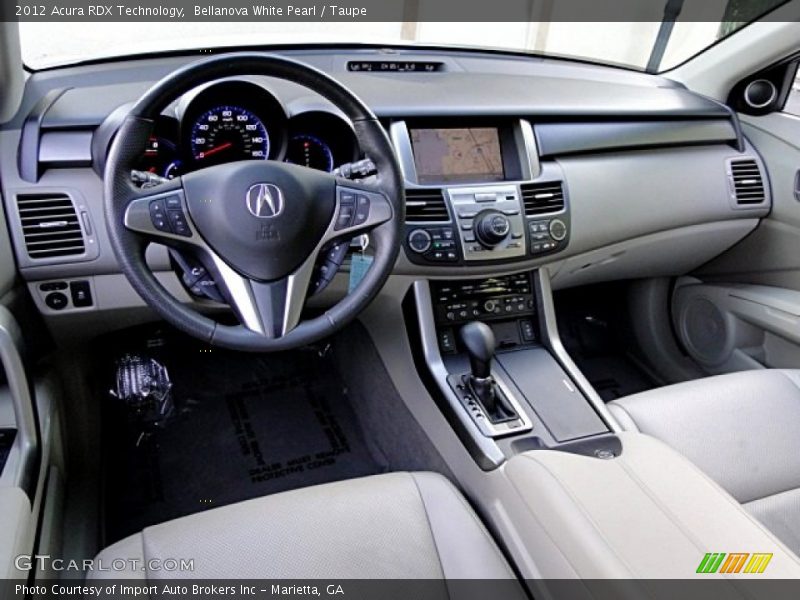  2012 RDX Technology Taupe Interior