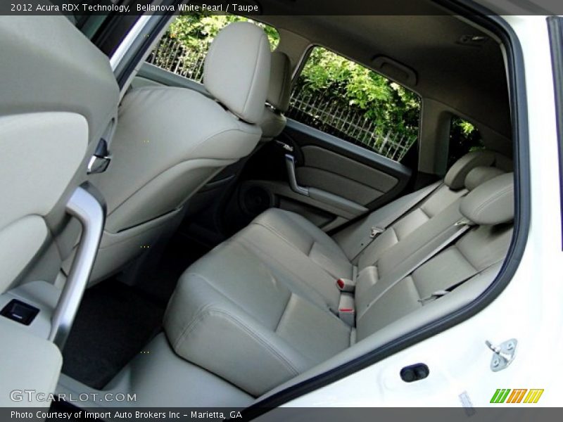 Bellanova White Pearl / Taupe 2012 Acura RDX Technology