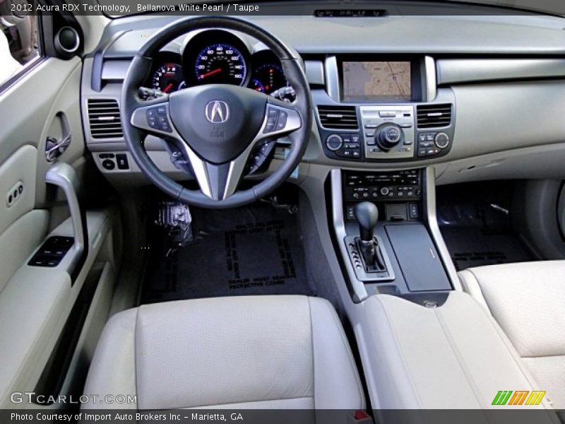 Bellanova White Pearl / Taupe 2012 Acura RDX Technology
