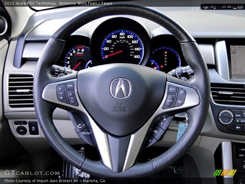  2012 RDX Technology Steering Wheel