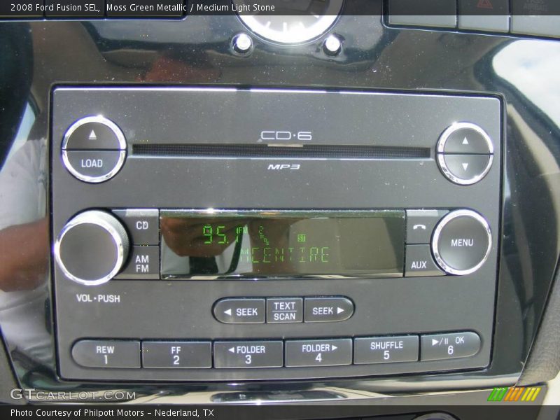 Moss Green Metallic / Medium Light Stone 2008 Ford Fusion SEL