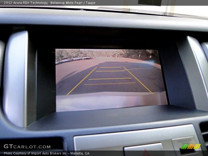 Bellanova White Pearl / Taupe 2012 Acura RDX Technology