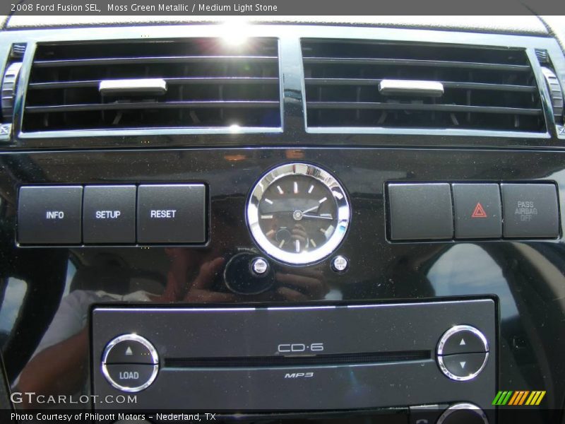 Moss Green Metallic / Medium Light Stone 2008 Ford Fusion SEL