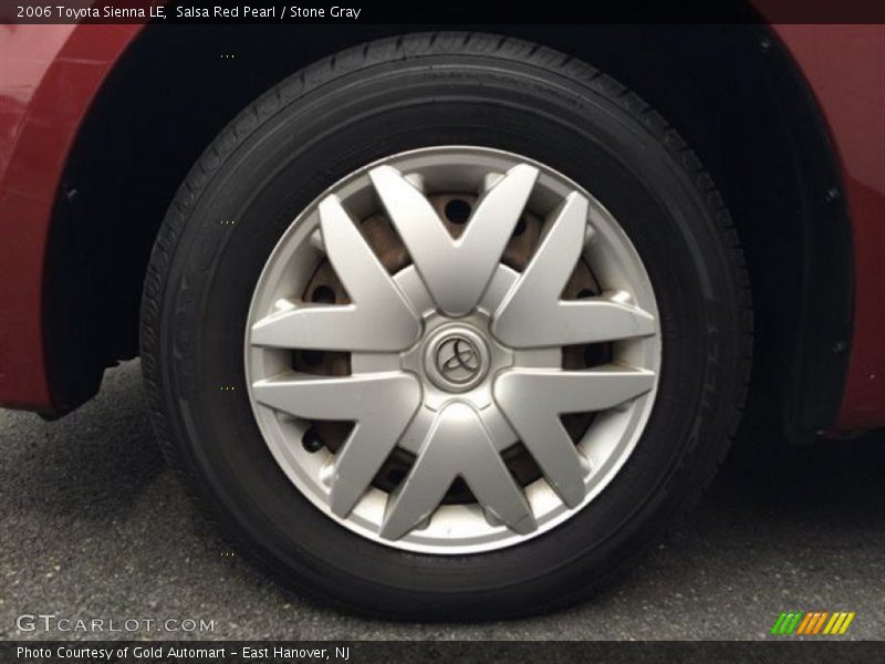 Salsa Red Pearl / Stone Gray 2006 Toyota Sienna LE