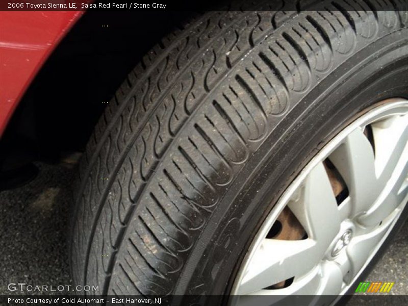 Salsa Red Pearl / Stone Gray 2006 Toyota Sienna LE