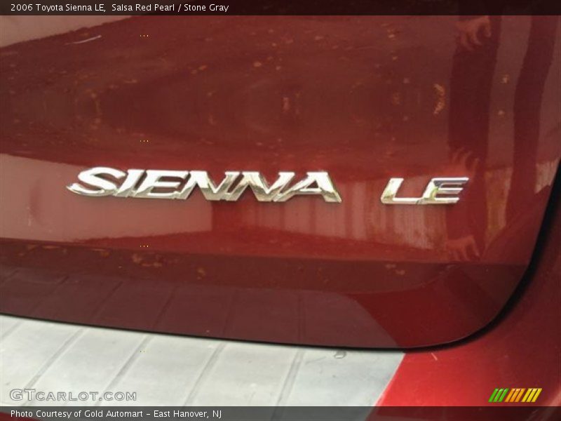 Salsa Red Pearl / Stone Gray 2006 Toyota Sienna LE