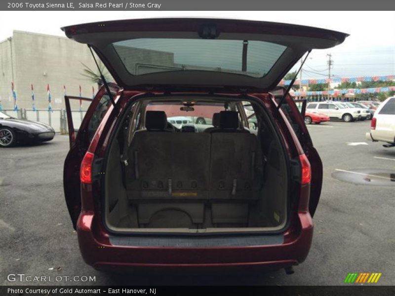 Salsa Red Pearl / Stone Gray 2006 Toyota Sienna LE