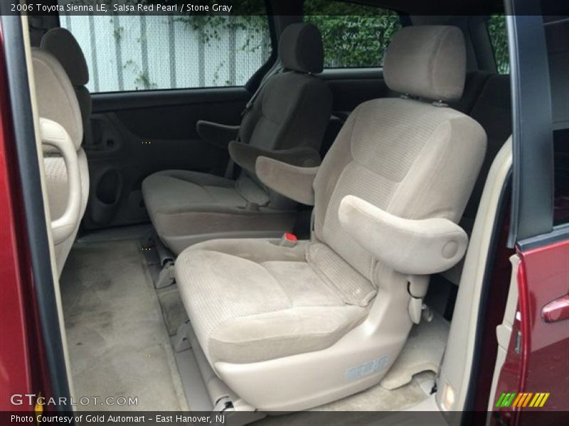 Salsa Red Pearl / Stone Gray 2006 Toyota Sienna LE