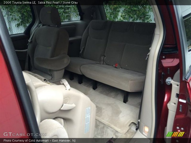 Salsa Red Pearl / Stone Gray 2006 Toyota Sienna LE
