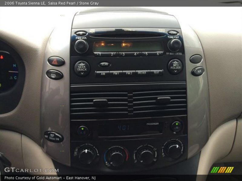 Salsa Red Pearl / Stone Gray 2006 Toyota Sienna LE