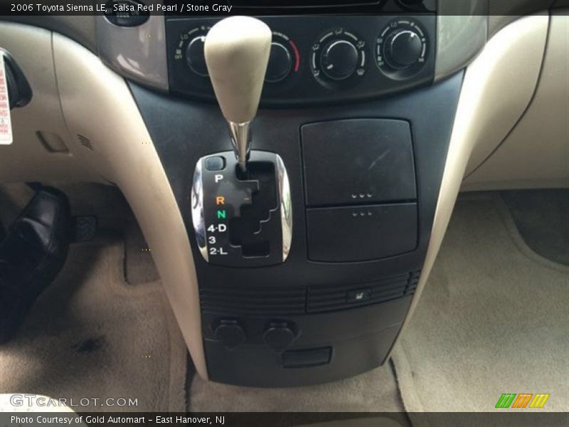 Salsa Red Pearl / Stone Gray 2006 Toyota Sienna LE