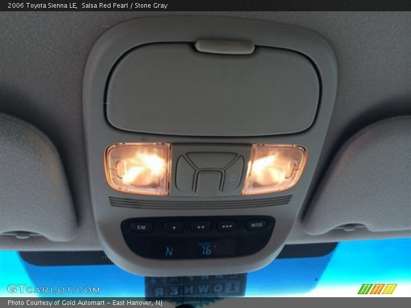 Salsa Red Pearl / Stone Gray 2006 Toyota Sienna LE