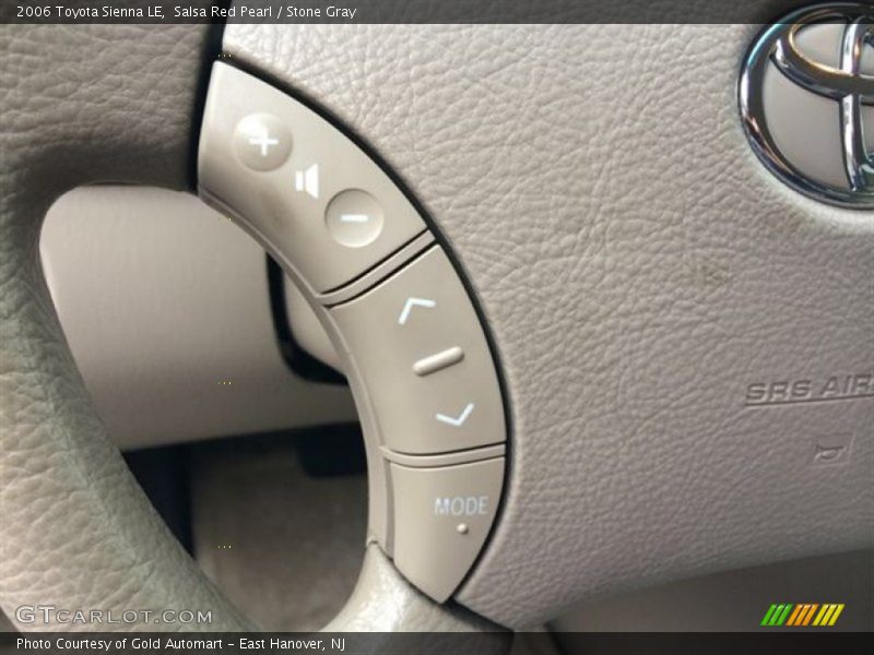 Salsa Red Pearl / Stone Gray 2006 Toyota Sienna LE