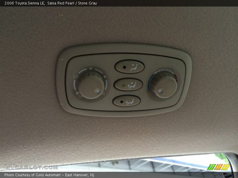 Salsa Red Pearl / Stone Gray 2006 Toyota Sienna LE