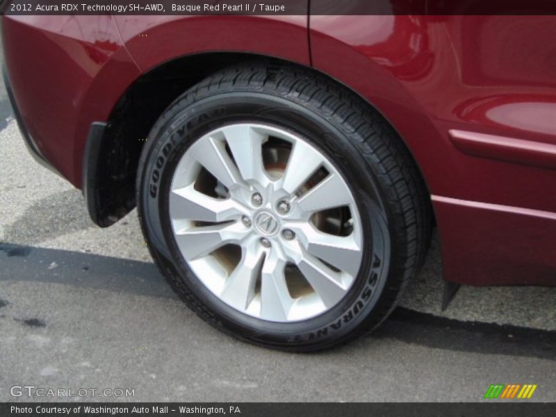  2012 RDX Technology SH-AWD Wheel