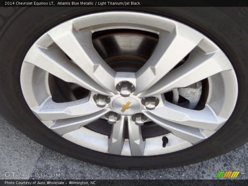Atlantis Blue Metallic / Light Titanium/Jet Black 2014 Chevrolet Equinox LT