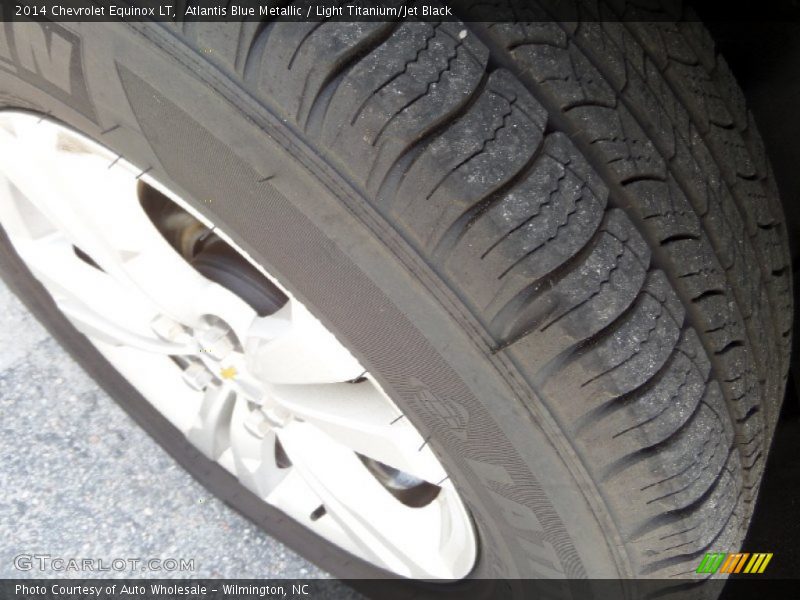 Atlantis Blue Metallic / Light Titanium/Jet Black 2014 Chevrolet Equinox LT
