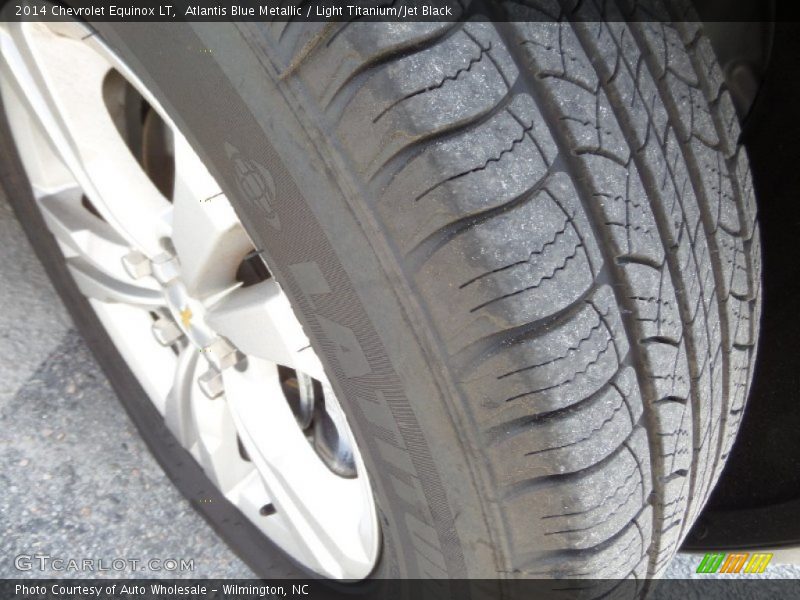 Atlantis Blue Metallic / Light Titanium/Jet Black 2014 Chevrolet Equinox LT