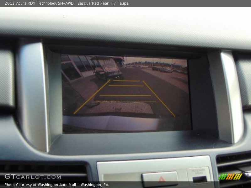 Basque Red Pearl II / Taupe 2012 Acura RDX Technology SH-AWD