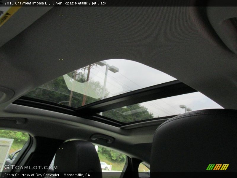 Silver Topaz Metallic / Jet Black 2015 Chevrolet Impala LT