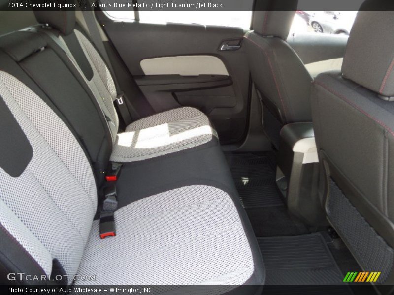 Atlantis Blue Metallic / Light Titanium/Jet Black 2014 Chevrolet Equinox LT