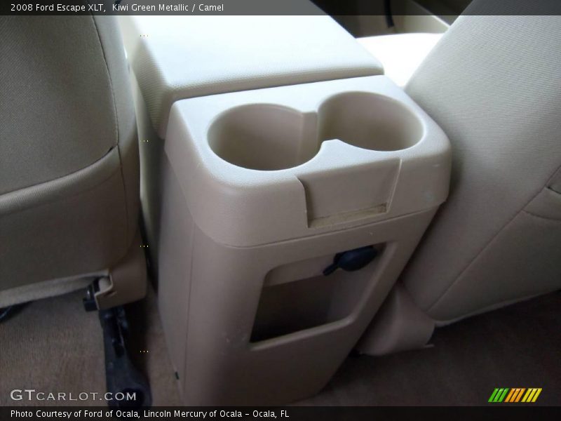 Kiwi Green Metallic / Camel 2008 Ford Escape XLT