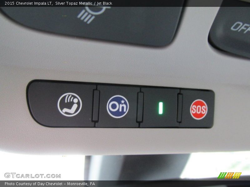 Silver Topaz Metallic / Jet Black 2015 Chevrolet Impala LT