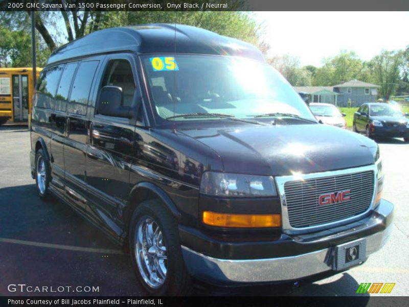 Onyx Black / Neutral 2005 GMC Savana Van 1500 Passenger Conversion