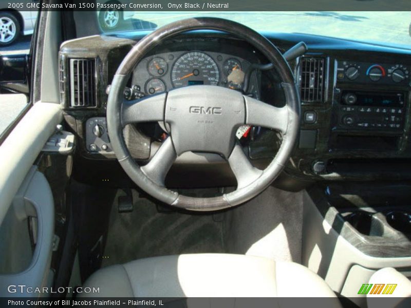 Onyx Black / Neutral 2005 GMC Savana Van 1500 Passenger Conversion