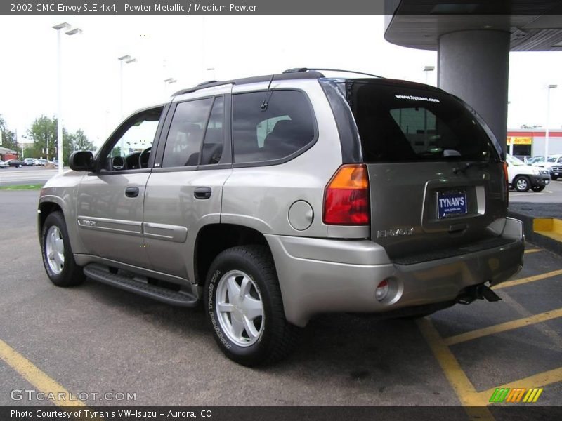 Pewter Metallic / Medium Pewter 2002 GMC Envoy SLE 4x4