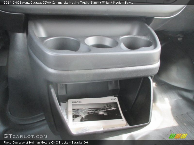 Summit White / Medium Pewter 2014 GMC Savana Cutaway 3500 Commercial Moving Truck