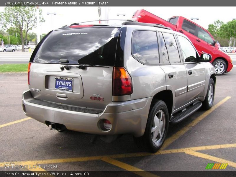 Pewter Metallic / Medium Pewter 2002 GMC Envoy SLE 4x4
