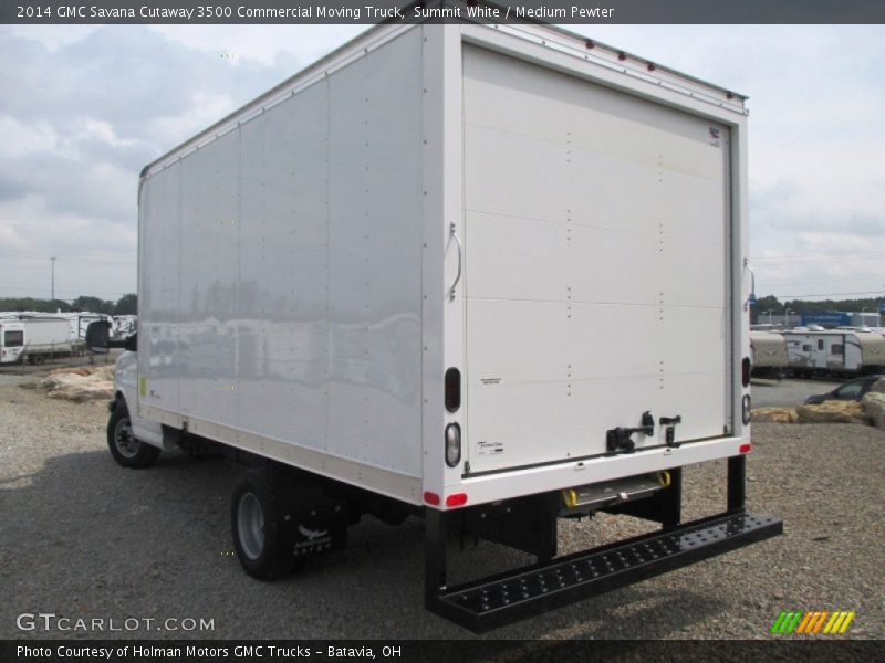 Summit White / Medium Pewter 2014 GMC Savana Cutaway 3500 Commercial Moving Truck