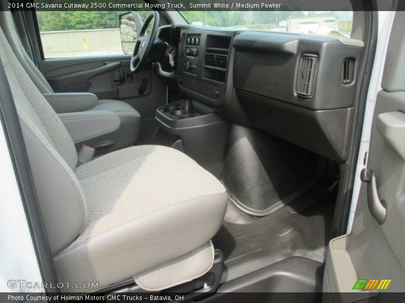 Summit White / Medium Pewter 2014 GMC Savana Cutaway 3500 Commercial Moving Truck