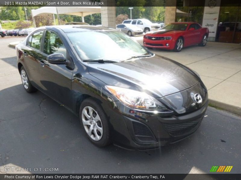 Black Mica / Black 2011 Mazda MAZDA3 i Sport 4 Door