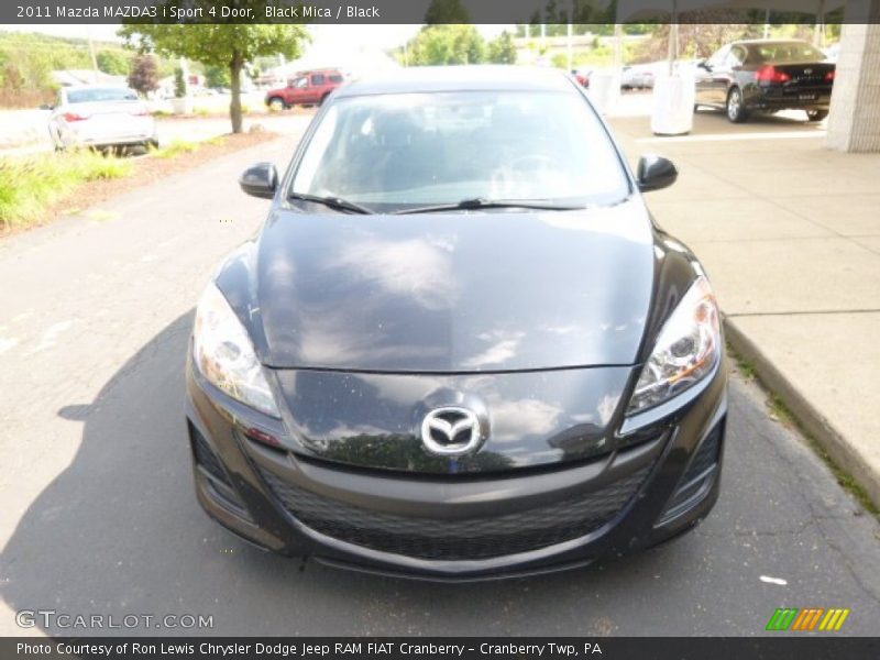 Black Mica / Black 2011 Mazda MAZDA3 i Sport 4 Door