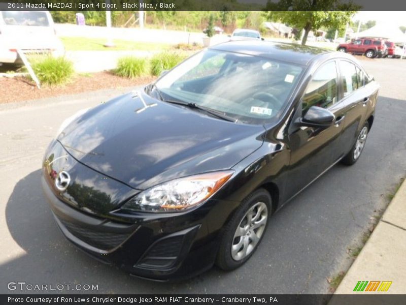 Black Mica / Black 2011 Mazda MAZDA3 i Sport 4 Door