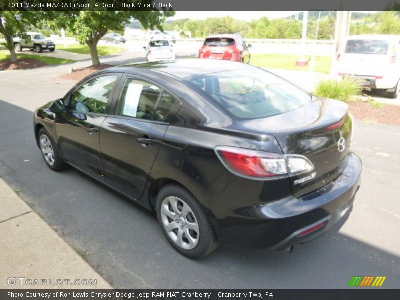 Black Mica / Black 2011 Mazda MAZDA3 i Sport 4 Door