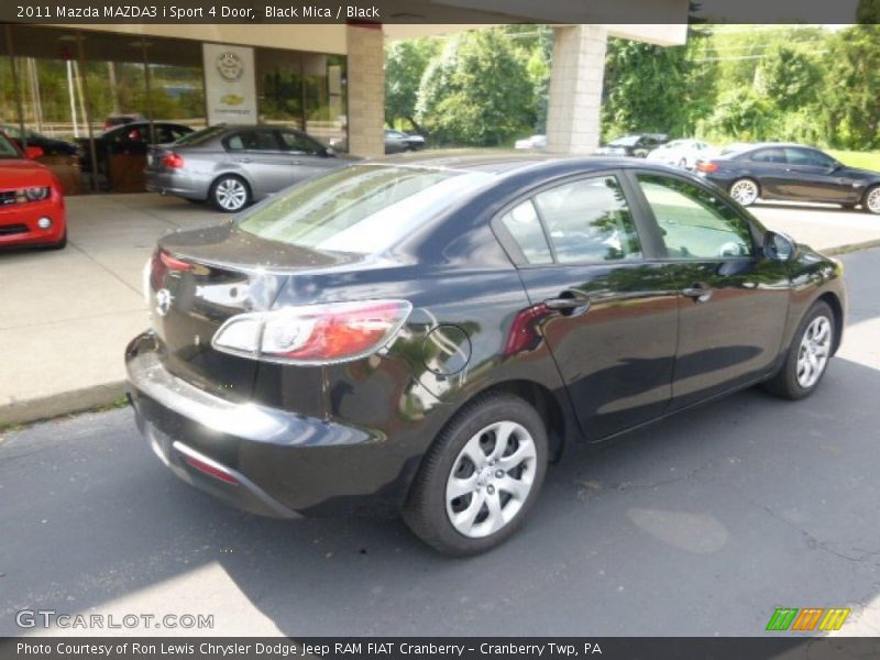 Black Mica / Black 2011 Mazda MAZDA3 i Sport 4 Door