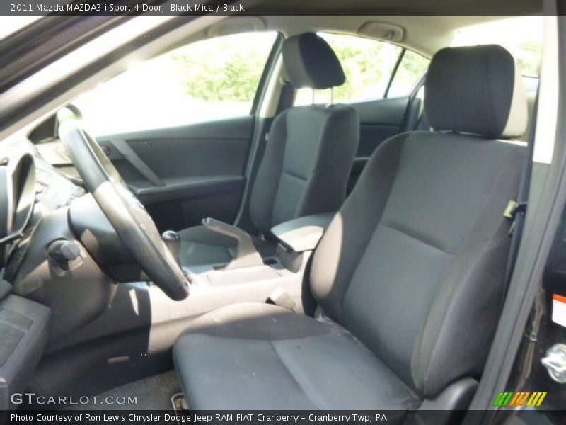 Black Mica / Black 2011 Mazda MAZDA3 i Sport 4 Door